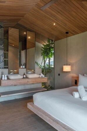 Villa Deluxe, vue piscine