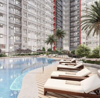 2 BR Fully Furnished Condo in Parañaque with Pool and Parking - Bloom Unit 1135