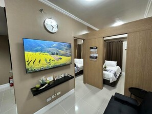 2 chambres, fer et planche à repasser, Wi-Fi gratuit, draps fournis