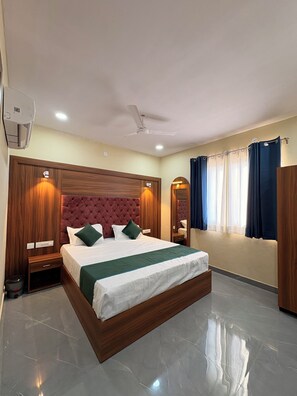 Chambre Double Deluxe, 1 chambre, vue ville | Draps en coton égyptien, literie de qualité supérieure