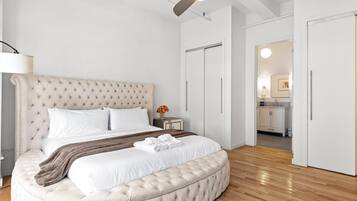 3 bedrooms, iron/ironing board, WiFi, bed sheets