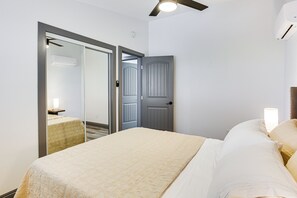 3 bedrooms, internet, bed sheets