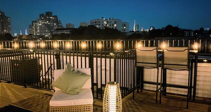 3BR/3BA LUX Penthouse+Roofdeck! Quick PATH Access to NYC