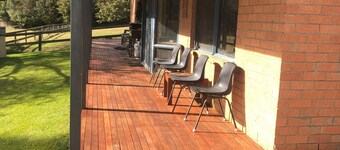 Cabin 7 - 1 bedroom with 2 d/bunks & ensuite. Located close to kitchen/dining   