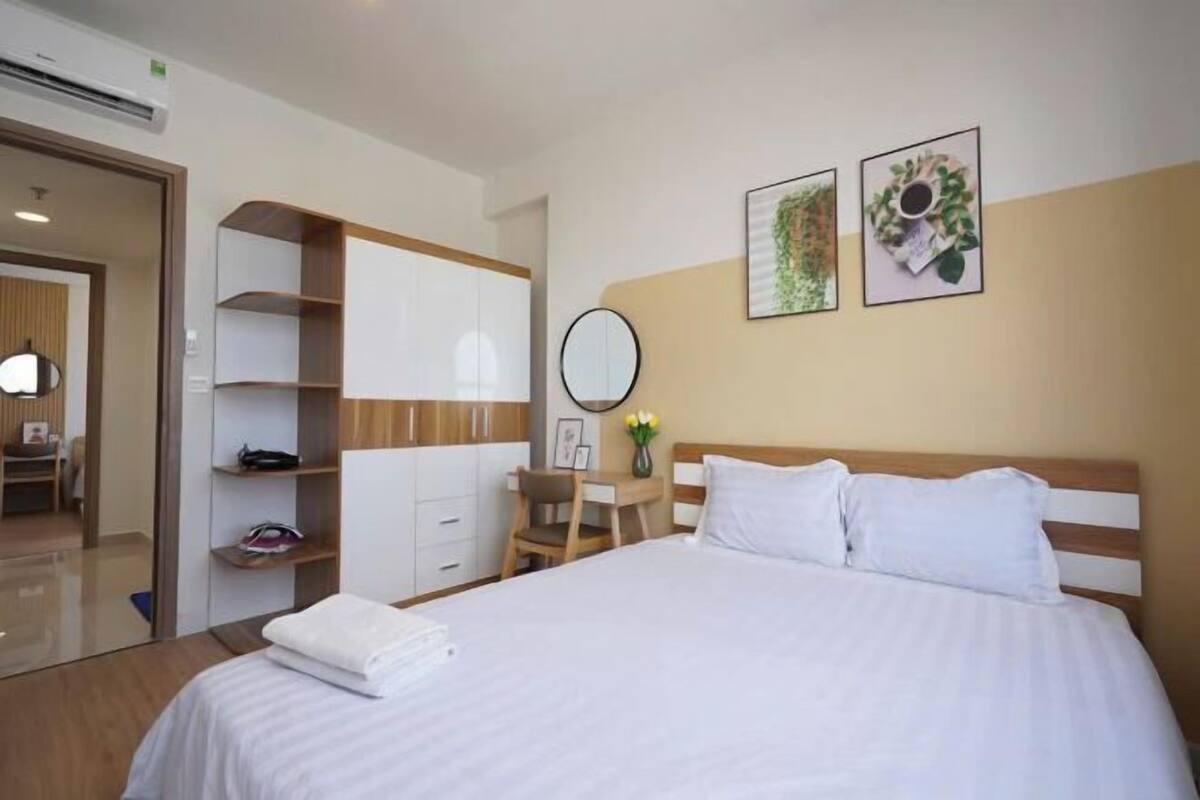 2 habitaciones y colchones con efecto memoria