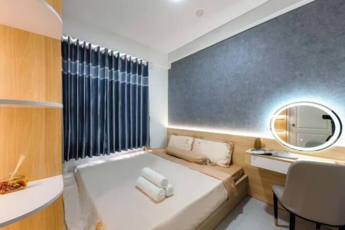 2 habitaciones y colchones con efecto memoria