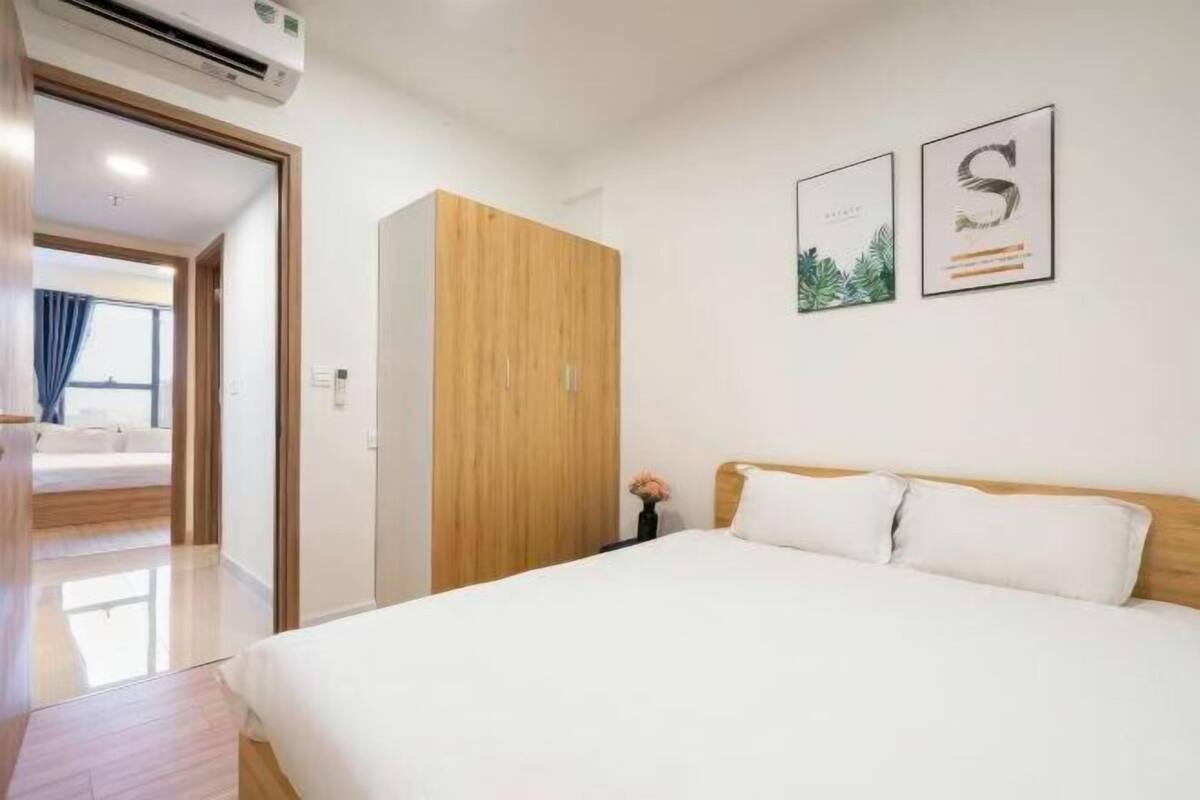 2 habitaciones y colchones con efecto memoria