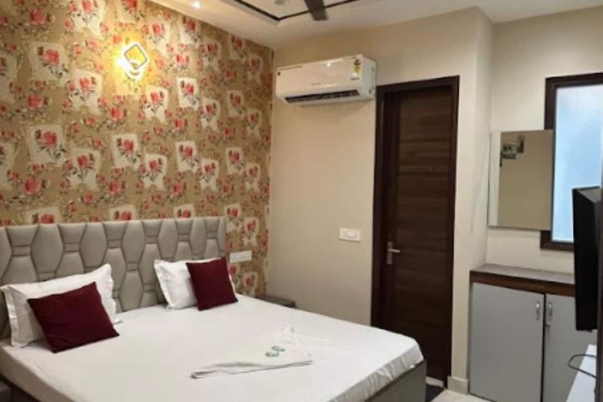 Luxe kamer, uitzicht op de stad | Gratis wifi, beddengoed