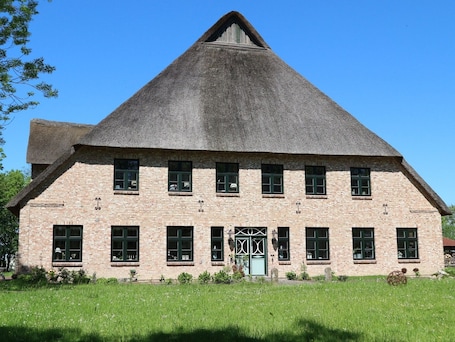 Exterior. Holiday Home 'Backhaus' with Private Terrace and Private Garden