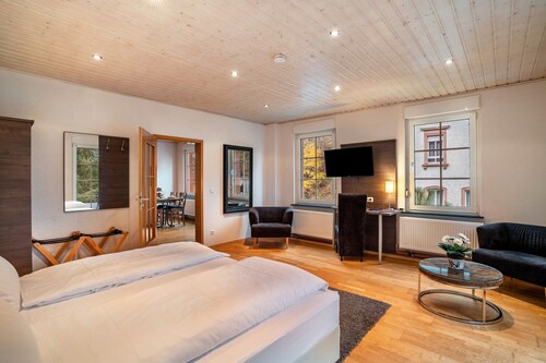 Apartment 'Ferienwohnung Luise' with Private Terrace, Balcony and Wi-Fi