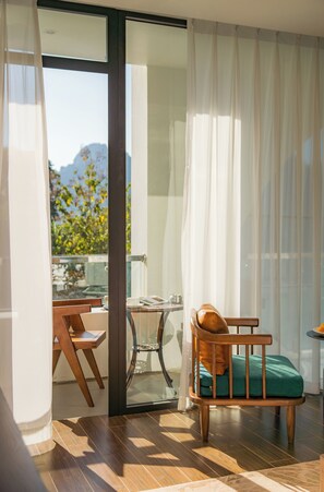 Prémium szoba kétszemélyes ággyal | Terasz/udvar