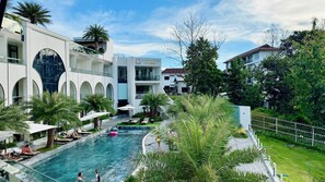 Outdoor pool - Sunrise Mountain View Resort  (Vang Vieng)