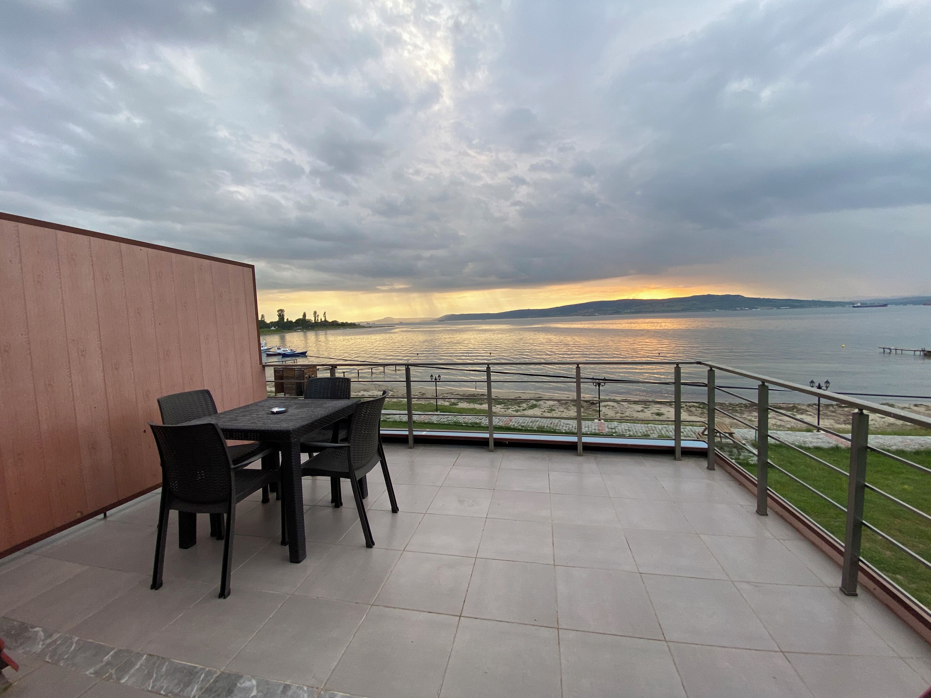 Habitació doble, balcó, vistes al mar | Terrassa o pati