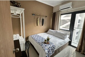 2 habitaciones, tabla de planchar con plancha y wifi gratis 