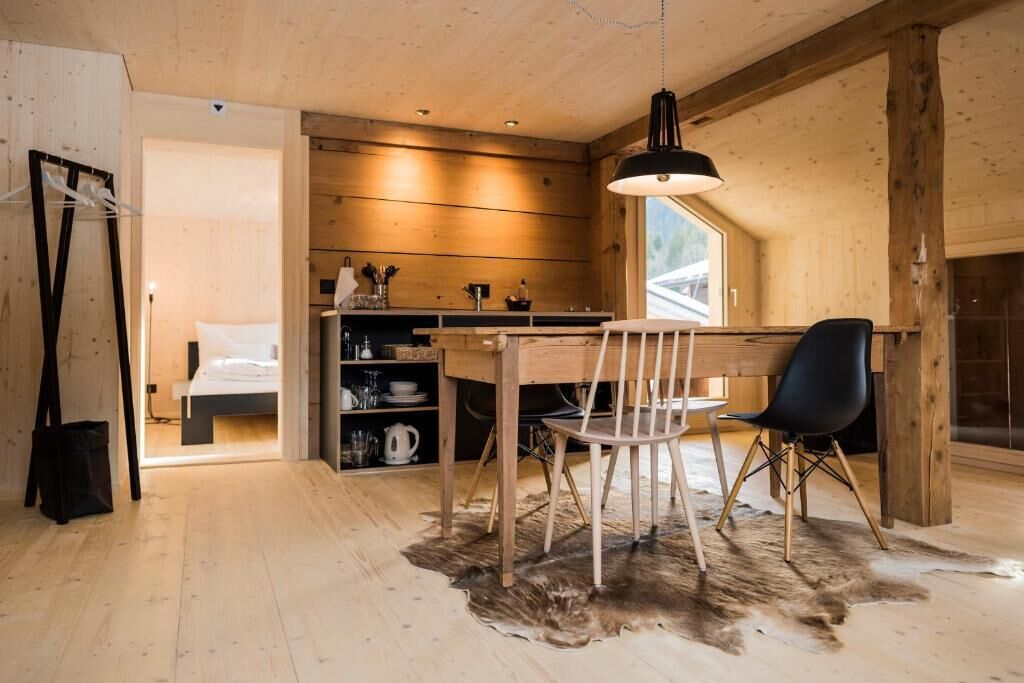 Suite Studio Confort, vue montagne | Coin séjour