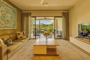 Living area - La Balise Marina by Horizon Holidays (Black River)