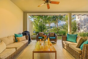 Comfort appartement, 3 slaapkamers, uitzicht op jachthaven | Terras