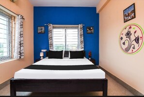 Free WiFi, bed sheets - Goroomgo Secret Heaven Bhubaneswar (Bhubaneshwar)