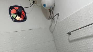 Free toiletries, hair dryer, towels, soap