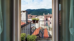 Uitzicht vanaf balkon