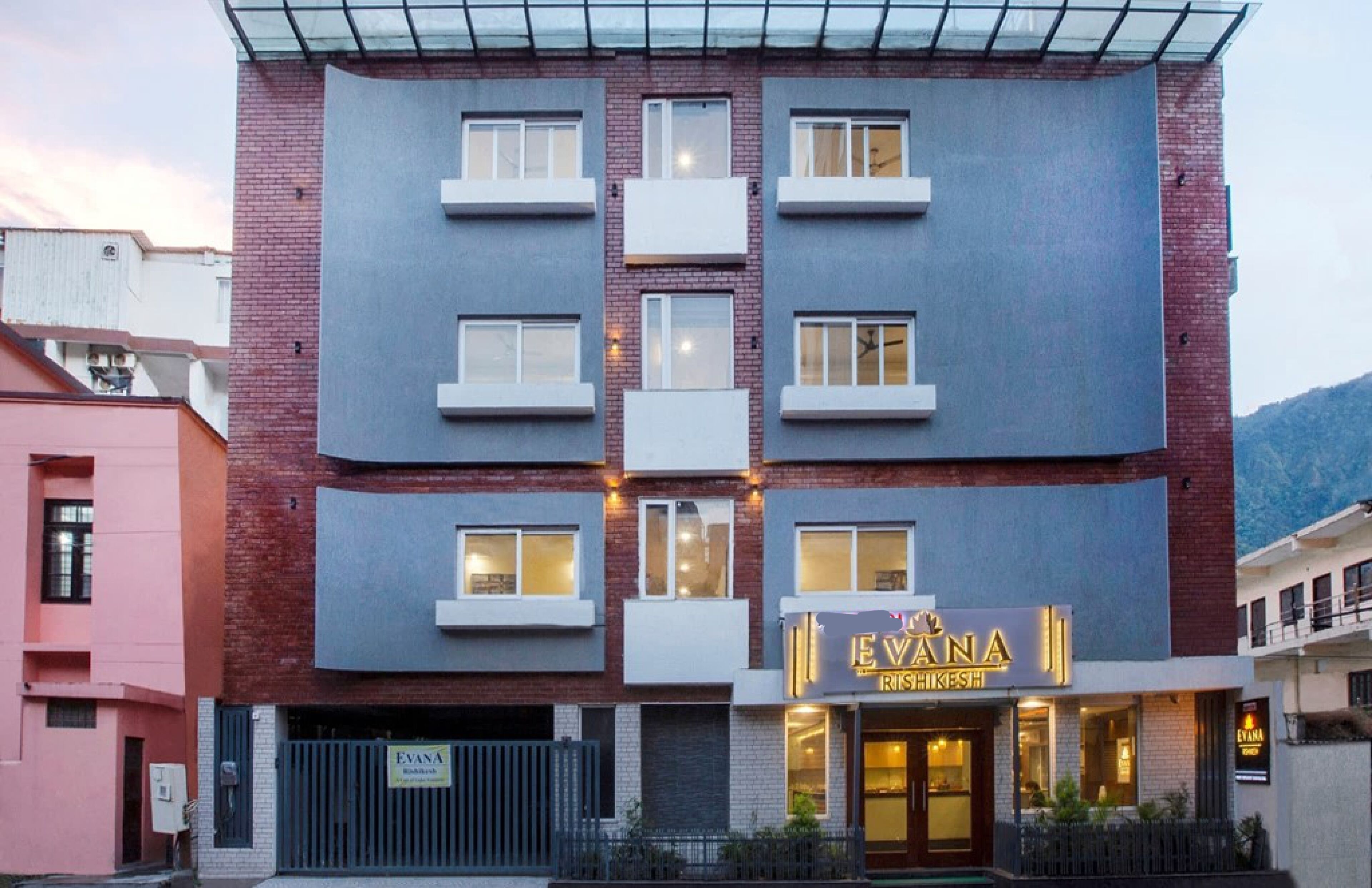 Fachada del alojamiento