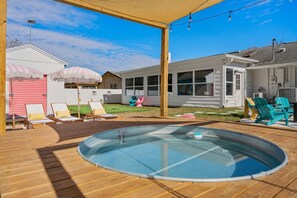 Terrace/patio - Vivid Vintage I Stock Tank Pool + Golf & Arcade (Orlando)