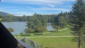 Double or Twin Room, Partial Lake View | Terrace/patio