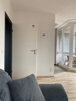 Classic Apartment, Canal View | Living area | 43-inch flat-screen TV with satellite channels