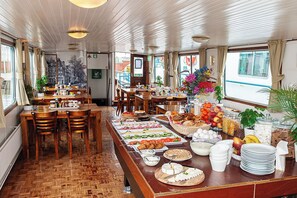 Kontinental frokost er inkludert hver dag
