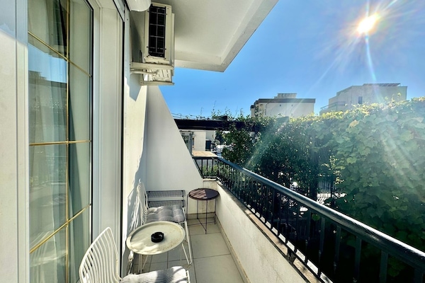 Standard-studiolejlighed - balkon | Terrasse/gårdhave