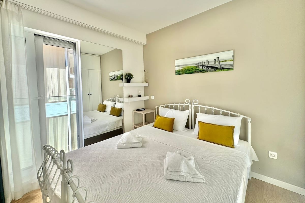 Economy Studio | Premium bedding, memory foam beds, soundproofing, iron/ironing board