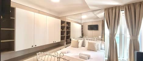 Familienstudio, Balkon