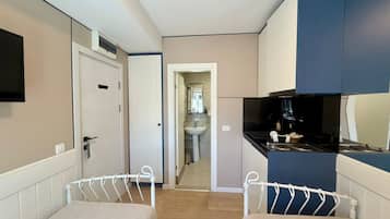 City Studio | Premium bedding, memory foam beds, soundproofing, iron/ironing board