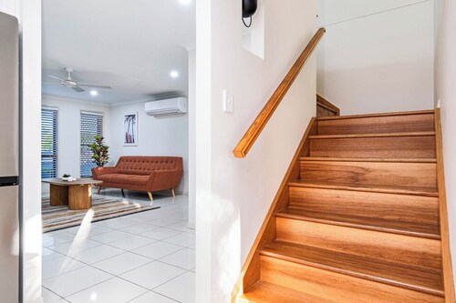 Beach Sitting @ Mulambin is a spacious holiday home.