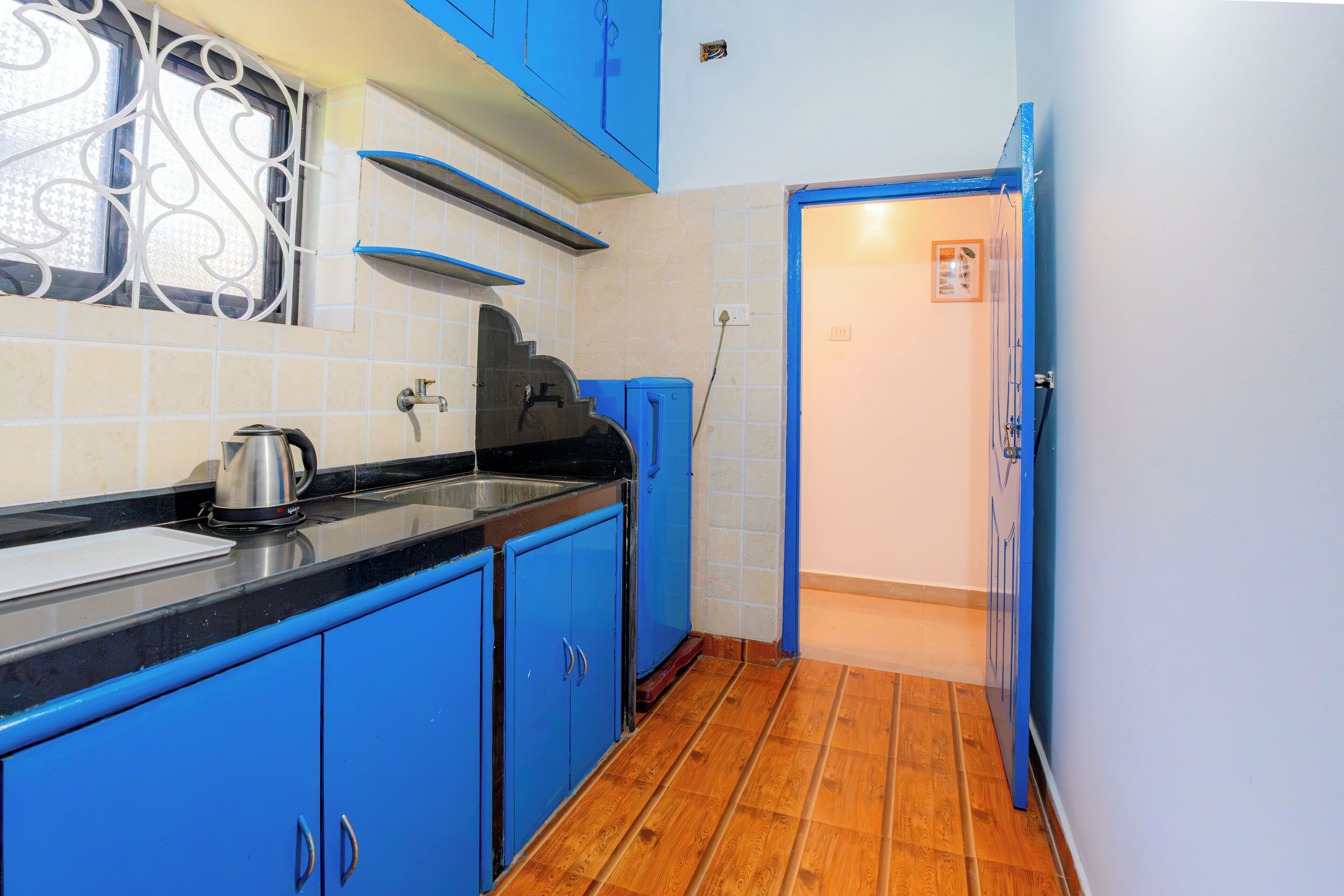 Standard-stúdíósvíta - svalir - útsýni yfir garð | Einkaeldhús