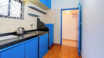 Suite Studio Standard, balcon, vue jardin | Cuisine privée