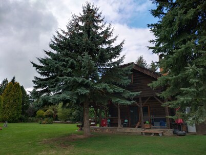 Wooden house in Vysočina