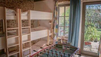 5 chambres, fer et planche Ă repasser, lit parapluie, Wi-Fi gratuit