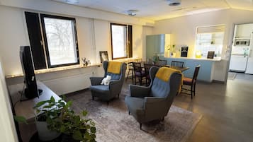 Sala de estar en el lobby