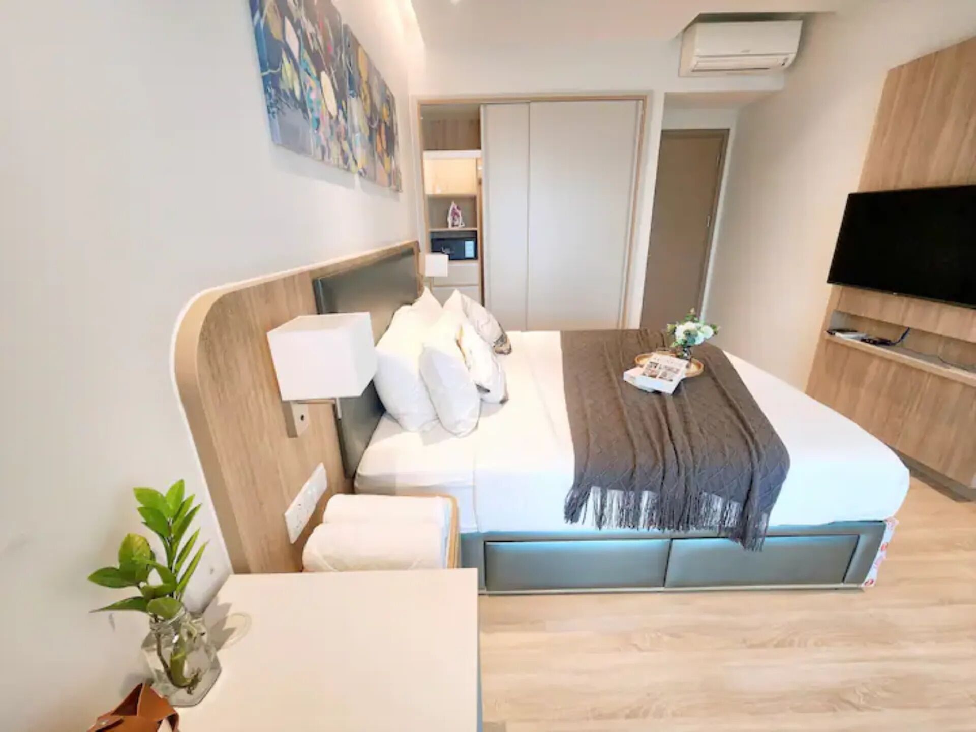 Căn hộ Superior, 3 phòng ngủ | Nệm cao su hoạt tính (memory foam), két bảo mật tại phòng, bàn 