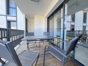 Outdoor dining - Apartment in Arcachon with terrace, near beach and parking (Arcachon)