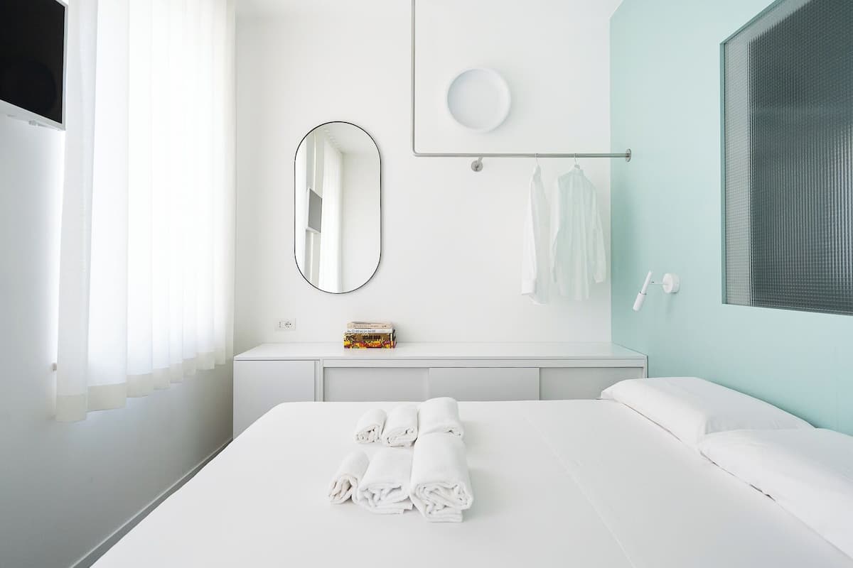 Standard Double Room | Memory-foam beds, blackout curtains, soundproofing, free WiFi