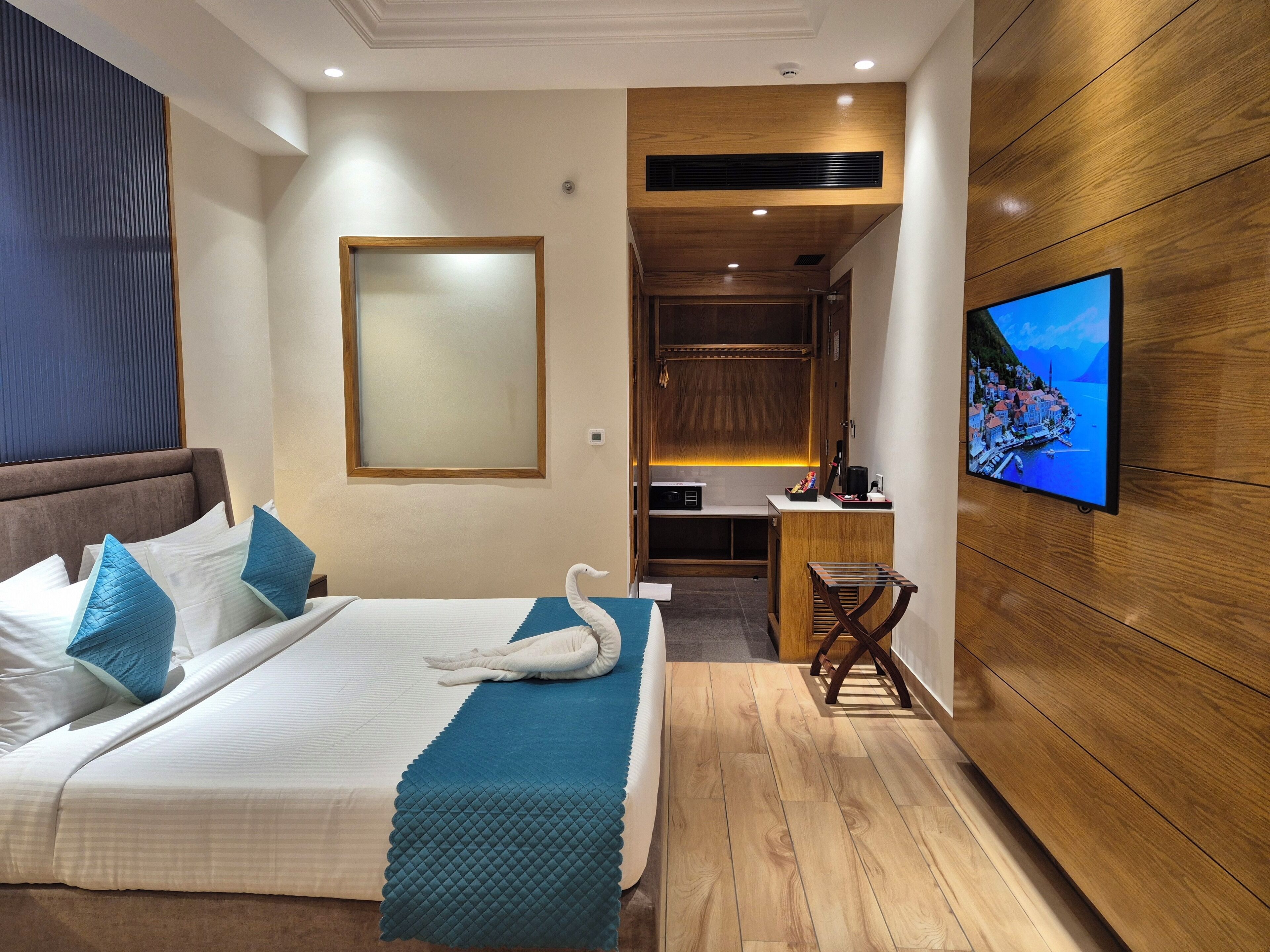 Executive-Zimmer, Gartenblick