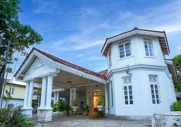 Voorkant van accommodatie