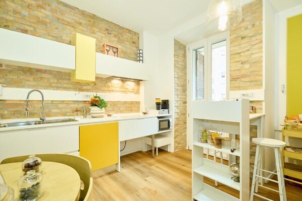 Private kitchen - Cipradino House - Room the Swallows (Roma)