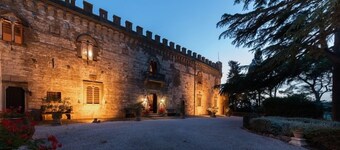 Luxury Castle  rental for 52 people in Tuscany near the coast