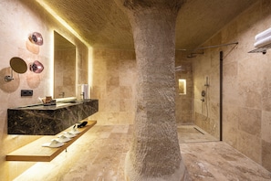 Traditional Suite, 1 Bedroom | Bathroom | Shower, eco-friendly toiletries, hair dryer, bathrobes - Mare Cappadocia - Adults Only (Nevsehir)