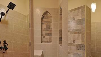 Shower, towels