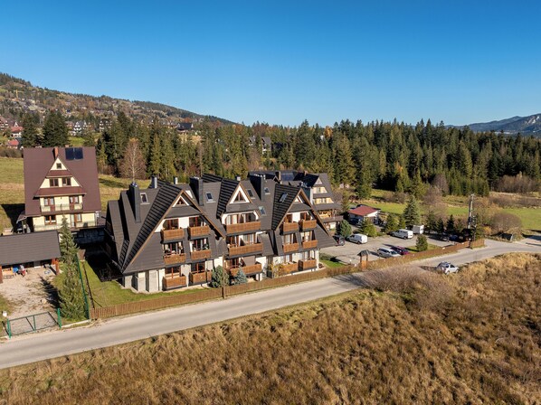 Fassade der Unterkunft