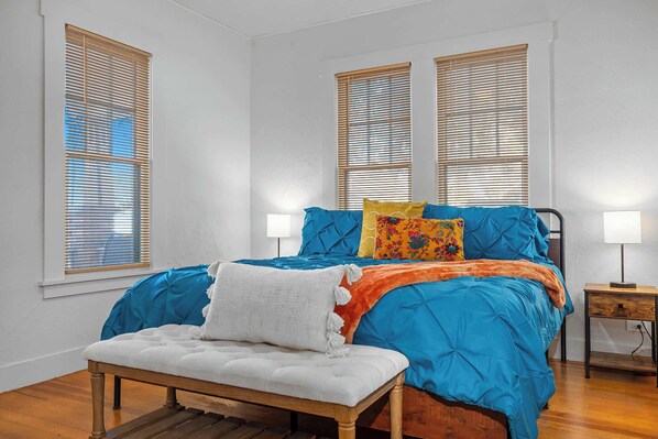 2 chambres, fer et planche à repasser, Wi-Fi, literie fournie